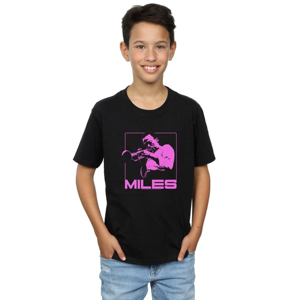 Miles Davis Boys Pink Square T-paita