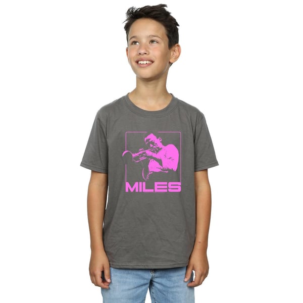 Miles Davis Boys Pink Square T-paita