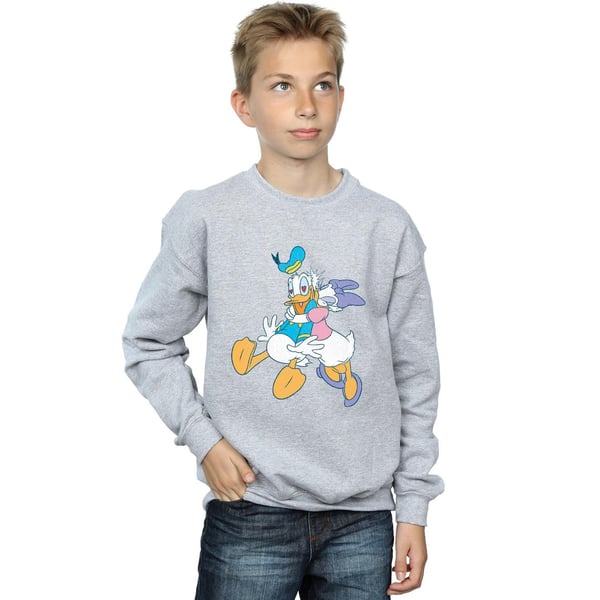 Disney Boys Donald And Daisy Duck Kiss Sweatshirt
