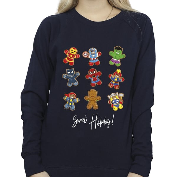 Marvel Womens/Ladies Gingerbread Avengers Sweatshirt