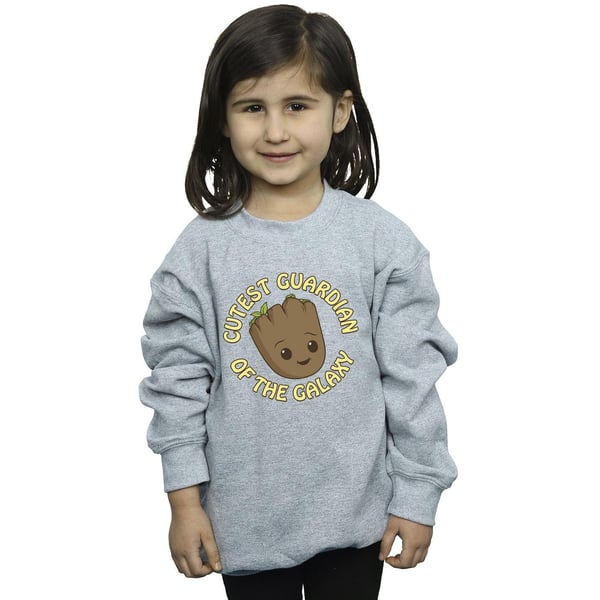 Marvel Girls I Am Groot Cutest Guardian Sweatshirt