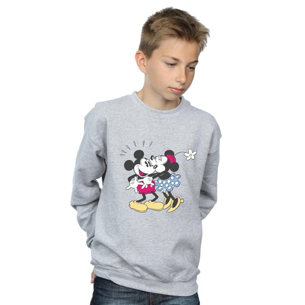 Disney Boys Mickey And Minnie Mouse Kiss Sweatshirt