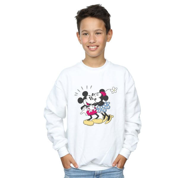 Disney Boys Mickey And Minnie Mouse Kiss Sweatshirt