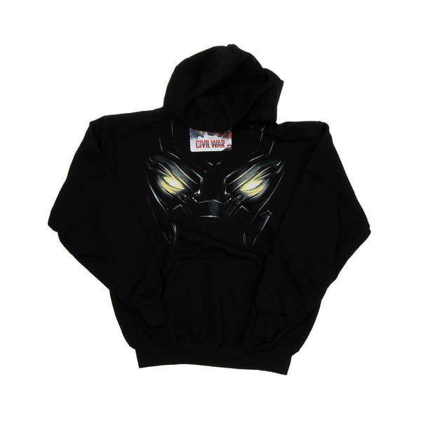 Marvel Womens/Ladies Black Panther Eyes Hoodie