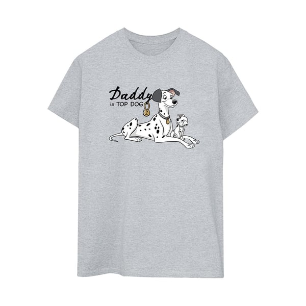 Disney Womens/Ladies 101 Dalmatians Top Dog Cotton Boyfriend T-Shirt