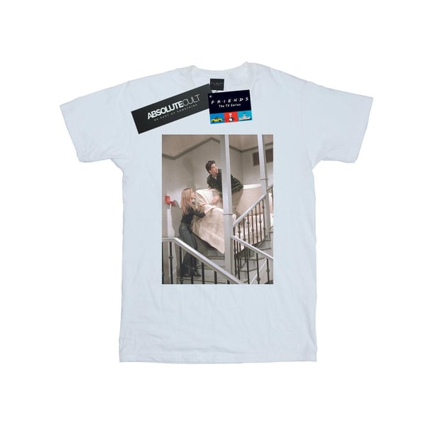 Friends Mens Sofa Stairs Photo T-Shirt