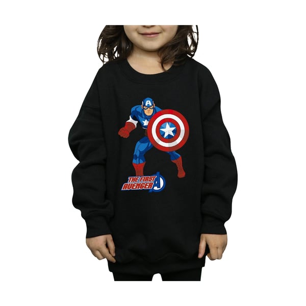 Marvel Girls Captain America The First Avenger Sweatshirt