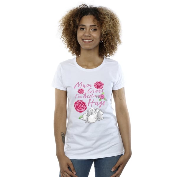 Disney Womens/Ladies Lady And The Tramp Mum Hugs Cotton T-Shirt