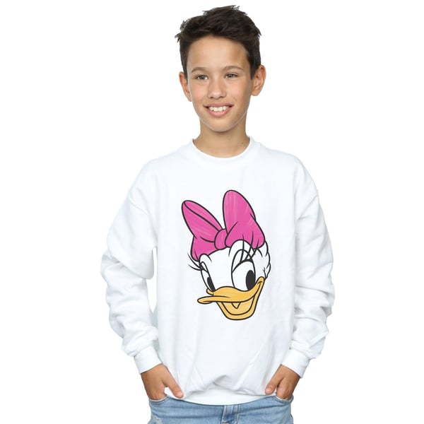 Disney Boys Daisy Duck Head Painted Sweatshirt
