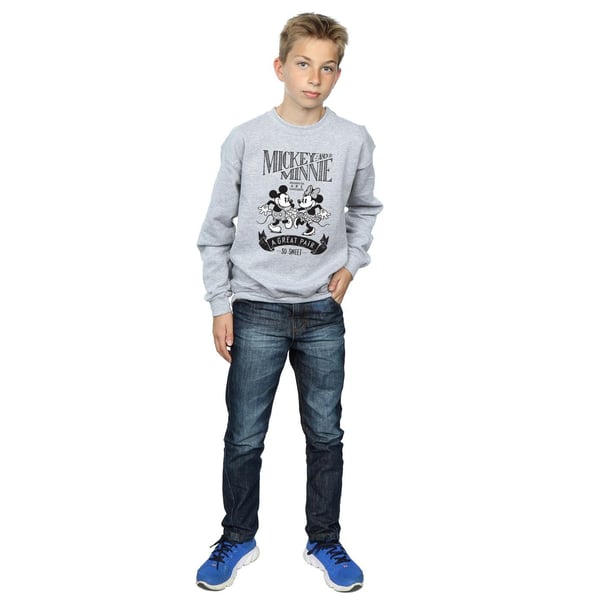 Disney Boys Mickey And Minnie Mouse Great Pair Sweatshirt