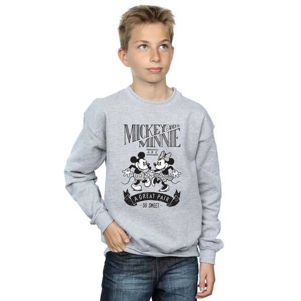 Disney Boys Mickey And Minnie Mouse Great Pair Sweatshirt