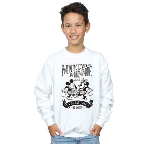 Disney Boys Mickey And Minnie Mouse Great Pair Sweatshirt