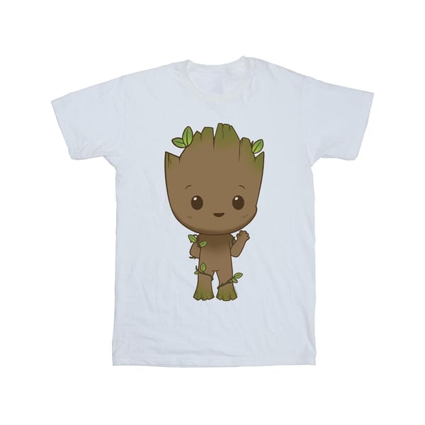 Marvel Boys I Am Groot Chibi Wave Pose T-Shirt