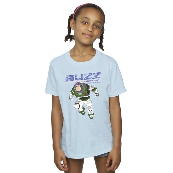 Disney Girls Lightyear Buzz Jump To Action Cotton T-Shirt