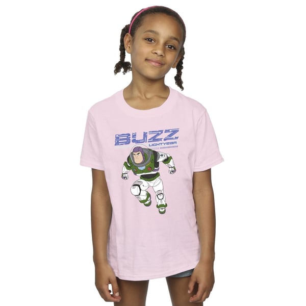 Disney Girls Lightyear Buzz Jump To Action Cotton T-Shirt