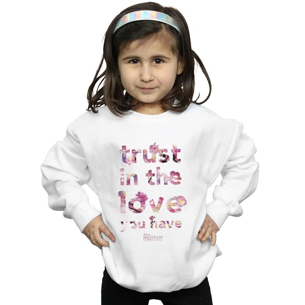 Disney Girls Maleficent Mistress Of Evil Trust In The Love Sweatshirt
