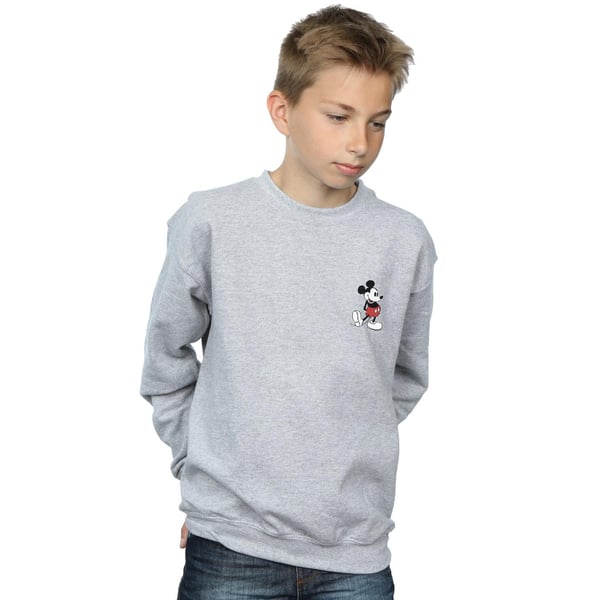 Disney Boys Mickey Mouse Kickin Retro Chest Sweatshirt
