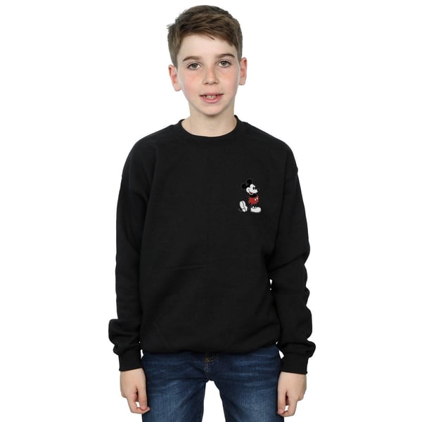 Disney Boys Mickey Mouse Kickin Retro Chest Sweatshirt