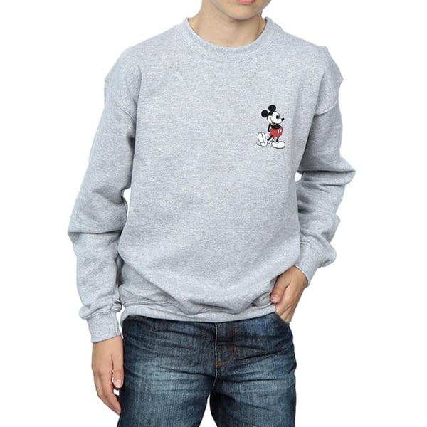 Disney Boys Mickey Mouse Kickin Retro Chest Sweatshirt