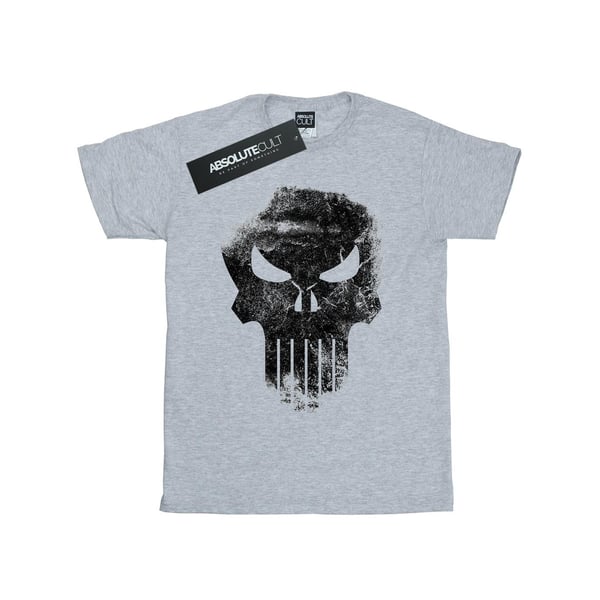 Marvel Pojkar The Punisher Distressed Skull T-Shirt