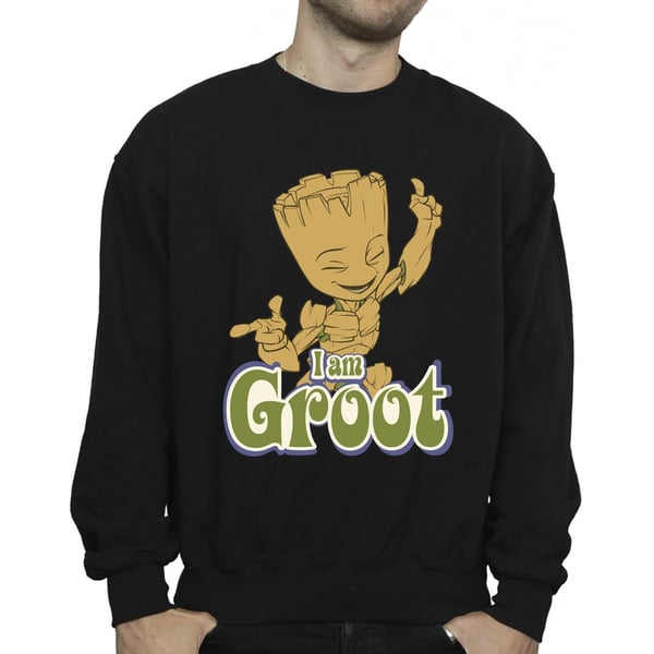 Guardians Of The Galaxy Mens Groot Dancing Sweatshirt