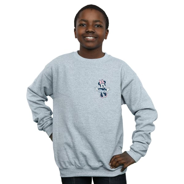 Disney Boys Minnie Mouse Dancing Chest Sweatshirt