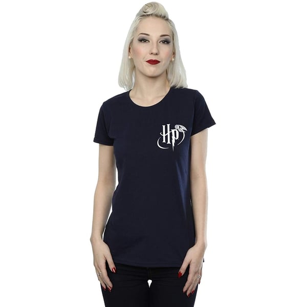 Harry Potter Womens/Ladies Logo Pocket T-Shirt