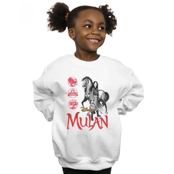 Disney Girls Mulan Movie Horse Pose Sweatshirt