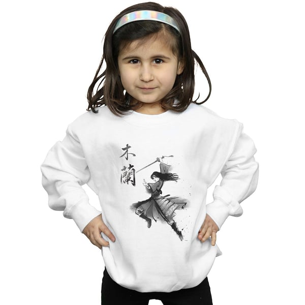 Disney Girls Mulan Movie Sword Jump Sweatshirt
