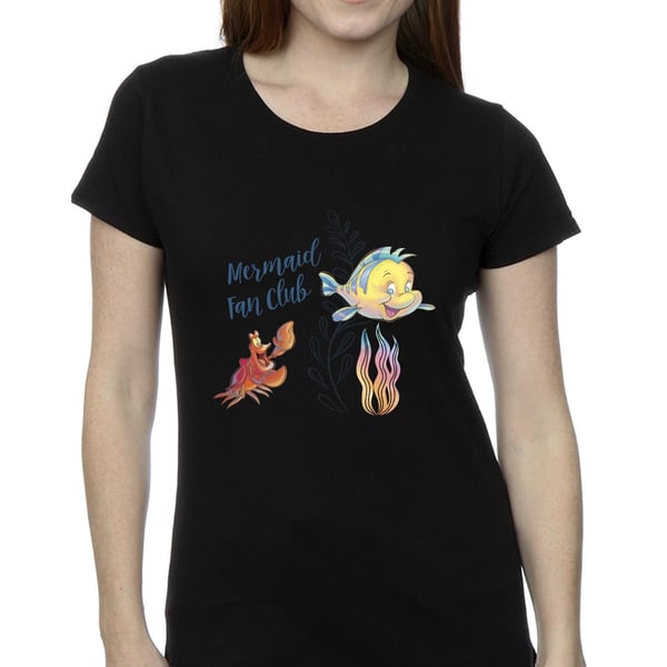 Disney Womens/Ladies The Little Mermaid Club Cotton T-Shirt