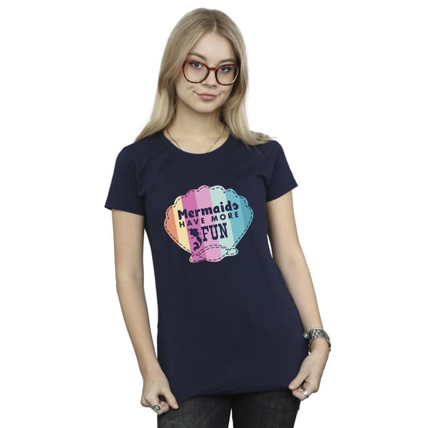 Disney Womens/Ladies The Little Mermaid Fun Cotton T-Shirt