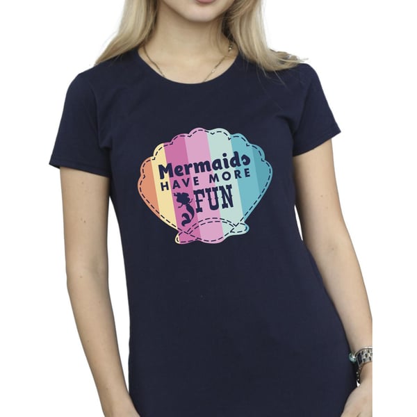 Disney Womens/Ladies The Little Mermaid Fun Cotton T-Shirt
