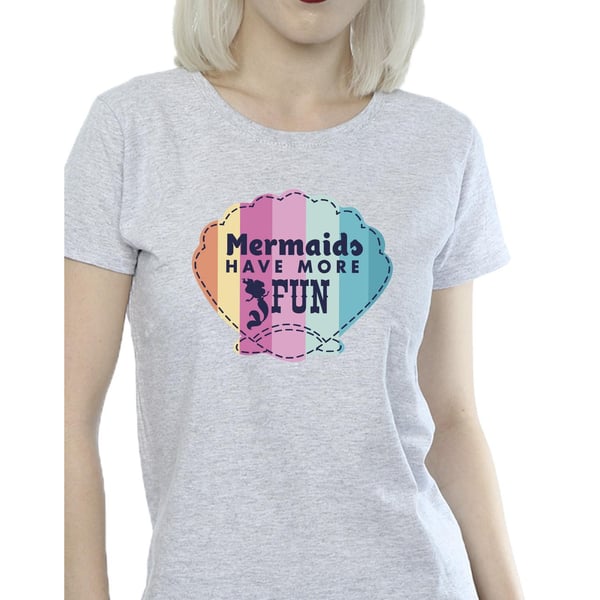 Disney Womens/Ladies The Little Mermaid Fun Cotton T-Shirt