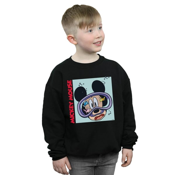Disney Boys Mickey Mouse Under Water Sweatshirt