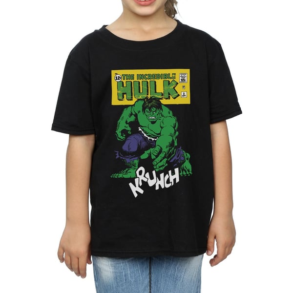 Marvel Girls Hulk Krunch Cotton T-Shirt