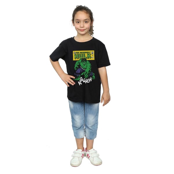 Marvel Girls Hulk Krunch Cotton T-Shirt