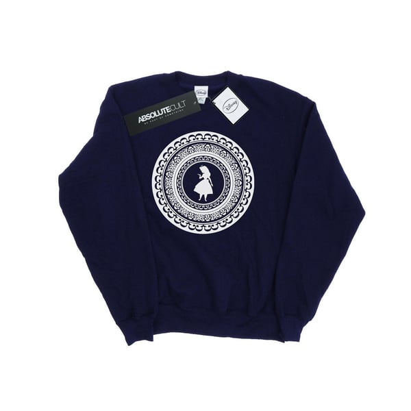 Disney Womens/Ladies Alice In Wonderland Circle Sweatshirt