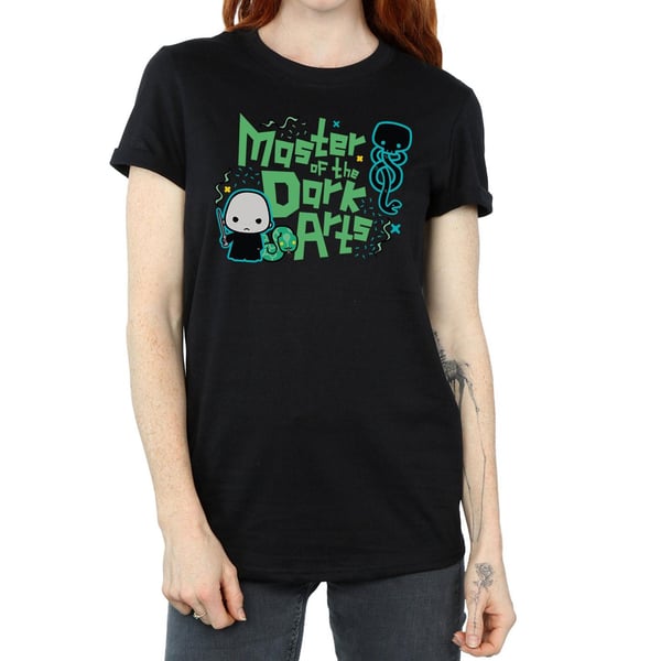 Harry Potter Womens/Ladies Voldemort Dark Arts Junior Cotton Boyfriend T-Shirt