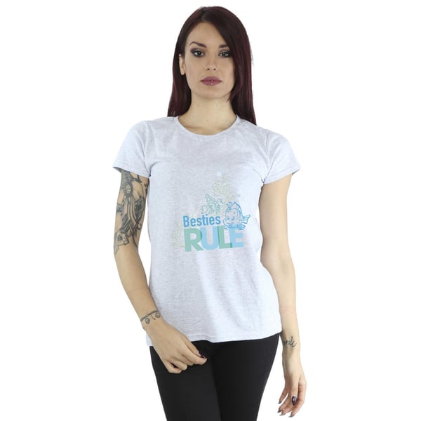 Disney Womens/Ladies The Little Mermaid Besties Cotton T-Shirt
