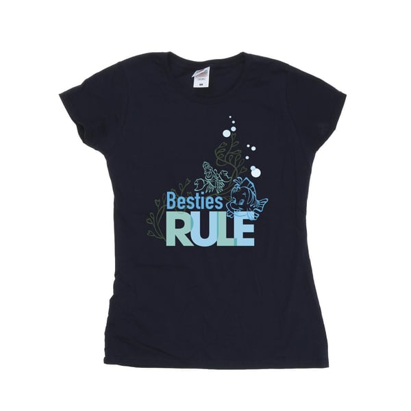 Disney Womens/Ladies The Little Mermaid Besties Cotton T-Shirt