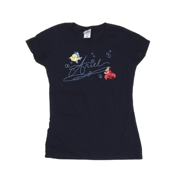 Disney Womens/Ladies The Little Mermaid Ariel Cotton T-Shirt