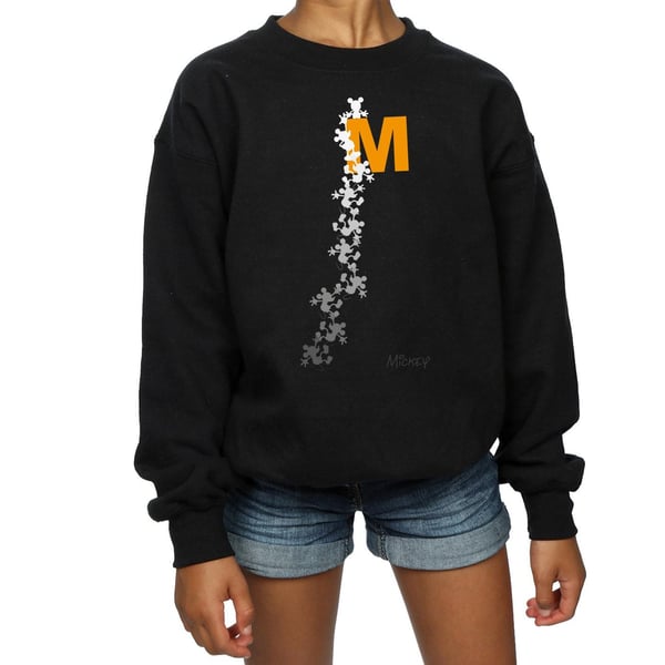 Disney Girls Mickey Mouse Climbing Silhouettes Sweatshirt