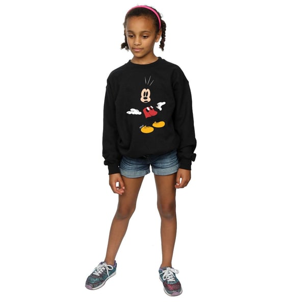 Disney Girls Mickey Mouse Surprised Sweatshirt