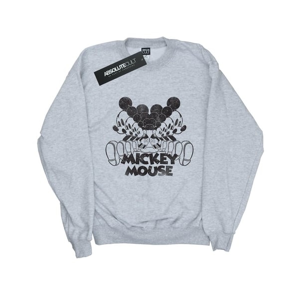 Disney Girls Mickey Mouse Mirrored Sweatshirt
