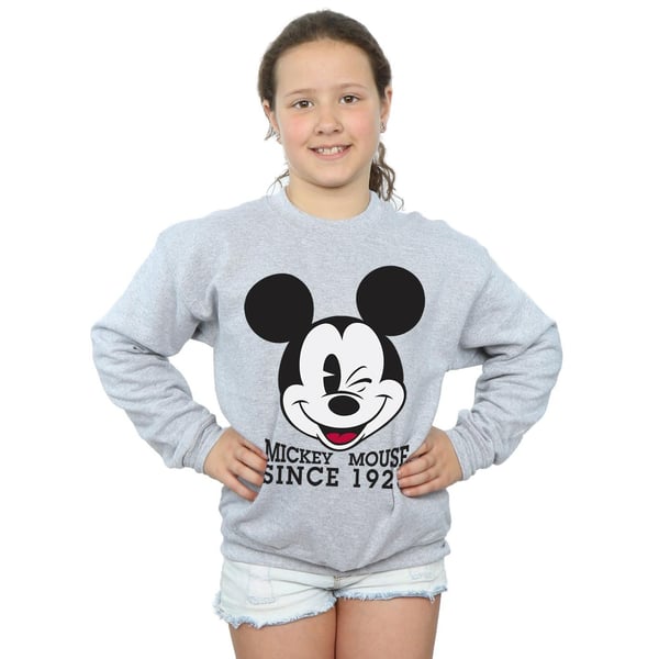 Disney Girls Mickey Mouse Since 1928 Sweatshirt