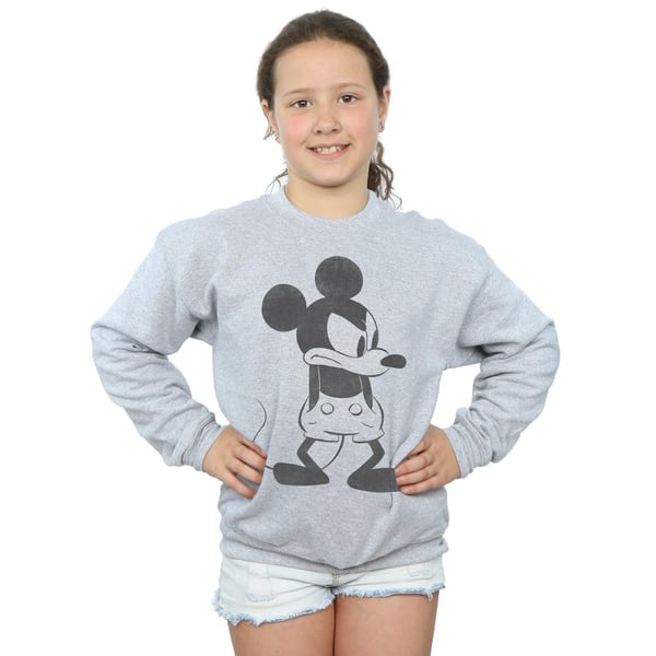 Disney Girls Mickey Mouse Angry Sweatshirt
