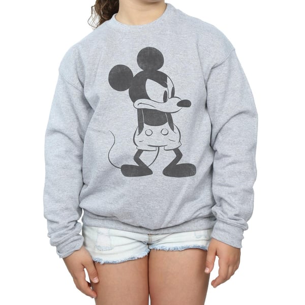 Disney Girls Mickey Mouse Angry Sweatshirt