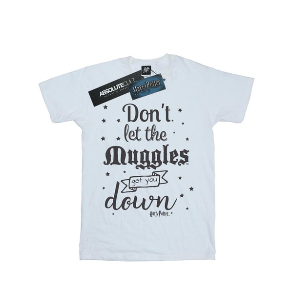 Harry Potter Naisten Don't Let The Muggles -puuvillainen Boyfriend T-paita