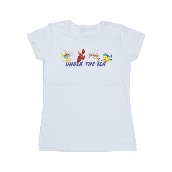 Disney Womens/Ladies The Little Mermaid Under The Sea Cotton T-Shirt