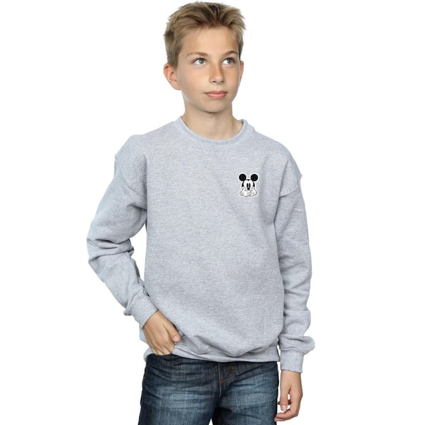 Disney Boys Mickey Mouse Dont Speak Breast Print Sweatshirt